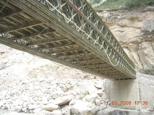 Schweißelektroden für Brücke